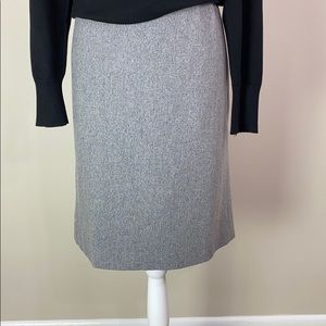 (0048) Classic Herringbone Pencil Skirt!